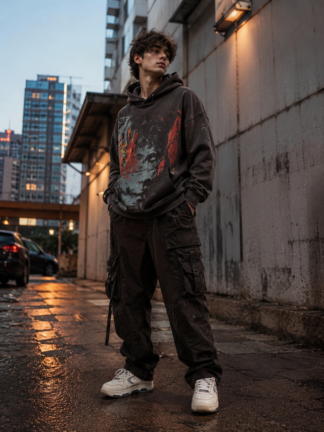 街头潮牌穿搭图Fashion Campaign